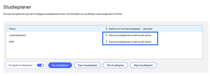 delad studieplan NOR KB