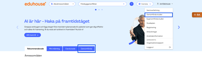 genomförda studier SWE KB