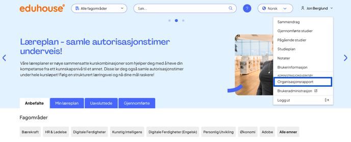 organisationsrapport NOR KB